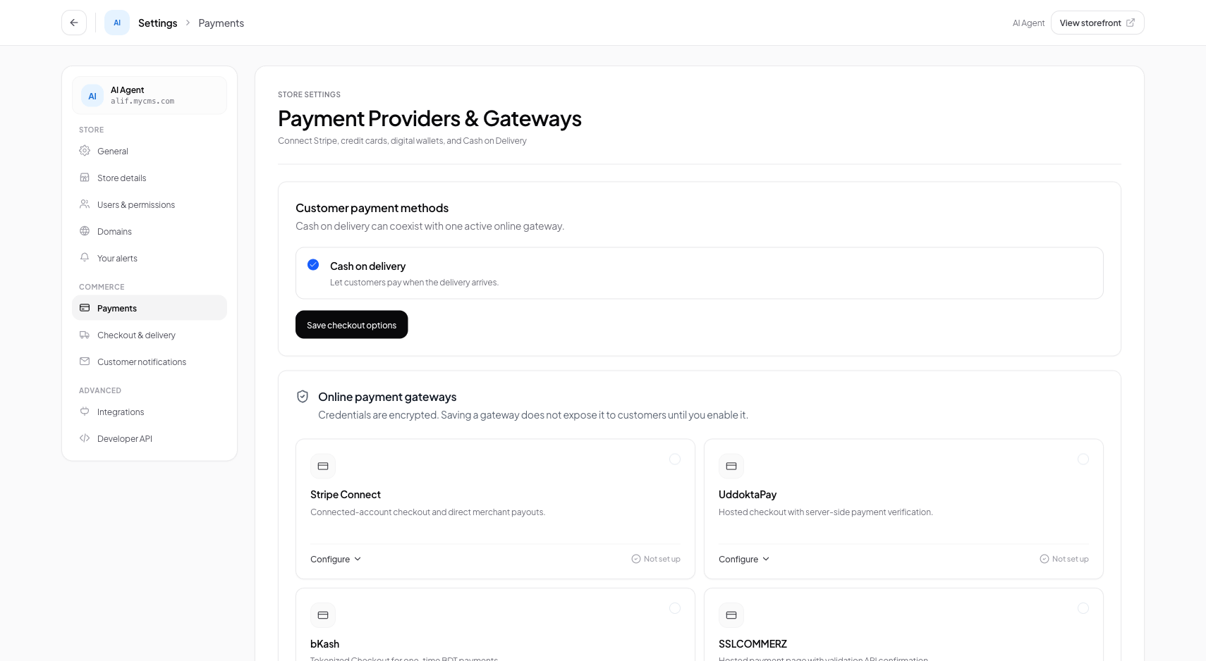 Setting Up Stripe & Credit Card Payments